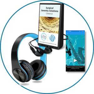 Surgical Serenity Solutions delivery of therapeutic music options